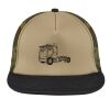 Flat Bill Snapback Trucker Cap Thumbnail