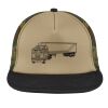 Flat Bill Snapback Trucker Cap Thumbnail