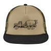 Flat Bill Snapback Trucker Cap Thumbnail