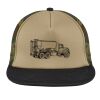 Flat Bill Snapback Trucker Cap Thumbnail