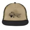 Flat Bill Snapback Trucker Cap Thumbnail