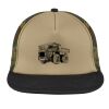 Flat Bill Snapback Trucker Cap Thumbnail