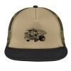 Flat Bill Snapback Trucker Cap Thumbnail