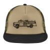 Flat Bill Snapback Trucker Cap Thumbnail