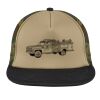 Flat Bill Snapback Trucker Cap Thumbnail