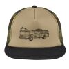 Flat Bill Snapback Trucker Cap Thumbnail