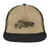 Flat Bill Snapback Trucker Cap Thumbnail