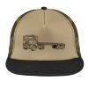 Flat Bill Snapback Trucker Cap Thumbnail
