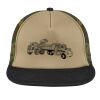 Flat Bill Snapback Trucker Cap Thumbnail