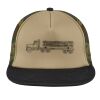 Flat Bill Snapback Trucker Cap Thumbnail
