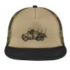 Flat Bill Snapback Trucker Cap Thumbnail