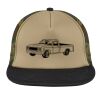 Flat Bill Snapback Trucker Cap Thumbnail