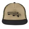 Flat Bill Snapback Trucker Cap Thumbnail