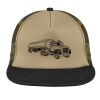 Flat Bill Snapback Trucker Cap Thumbnail