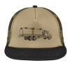Flat Bill Snapback Trucker Cap Thumbnail