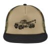 Flat Bill Snapback Trucker Cap Thumbnail