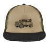 Flat Bill Snapback Trucker Cap Thumbnail