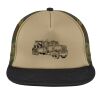 Flat Bill Snapback Trucker Cap Thumbnail