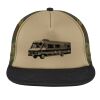 Flat Bill Snapback Trucker Cap Thumbnail