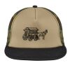 Flat Bill Snapback Trucker Cap Thumbnail