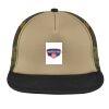 Flat Bill Snapback Trucker Cap Thumbnail