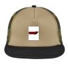 Flat Bill Snapback Trucker Cap Thumbnail