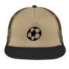 Flat Bill Snapback Trucker Cap Thumbnail