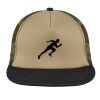 Flat Bill Snapback Trucker Cap Thumbnail