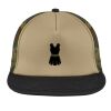 Flat Bill Snapback Trucker Cap Thumbnail