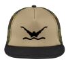 Flat Bill Snapback Trucker Cap Thumbnail