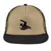 Flat Bill Snapback Trucker Cap Thumbnail