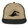 Flat Bill Snapback Trucker Cap Thumbnail