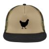 Flat Bill Snapback Trucker Cap Thumbnail