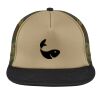 Flat Bill Snapback Trucker Cap Thumbnail
