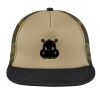 Flat Bill Snapback Trucker Cap Thumbnail