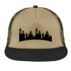 Flat Bill Snapback Trucker Cap Thumbnail