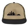 Flat Bill Snapback Trucker Cap Thumbnail