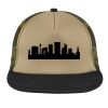 Flat Bill Snapback Trucker Cap Thumbnail