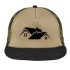 Flat Bill Snapback Trucker Cap Thumbnail