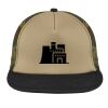 Flat Bill Snapback Trucker Cap Thumbnail