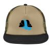 Flat Bill Snapback Trucker Cap Thumbnail