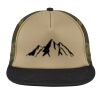 Flat Bill Snapback Trucker Cap Thumbnail