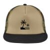 Flat Bill Snapback Trucker Cap Thumbnail