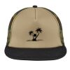 Flat Bill Snapback Trucker Cap Thumbnail