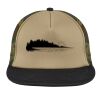Flat Bill Snapback Trucker Cap Thumbnail