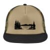 Flat Bill Snapback Trucker Cap Thumbnail