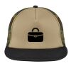 Flat Bill Snapback Trucker Cap Thumbnail