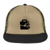 Flat Bill Snapback Trucker Cap Thumbnail