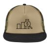 Flat Bill Snapback Trucker Cap Thumbnail