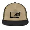 Flat Bill Snapback Trucker Cap Thumbnail